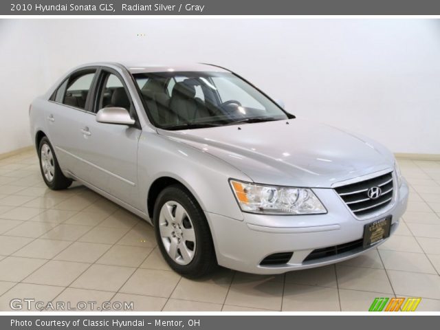 2010 Hyundai Sonata GLS in Radiant Silver