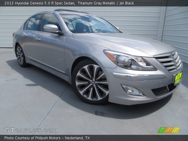 2013 Hyundai Genesis 5.0 R Spec Sedan in Titanium Gray Metallic