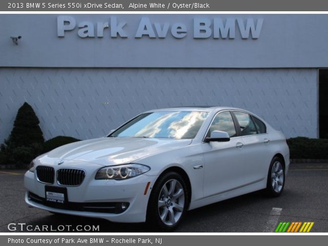 2013 BMW 5 Series 550i xDrive Sedan in Alpine White