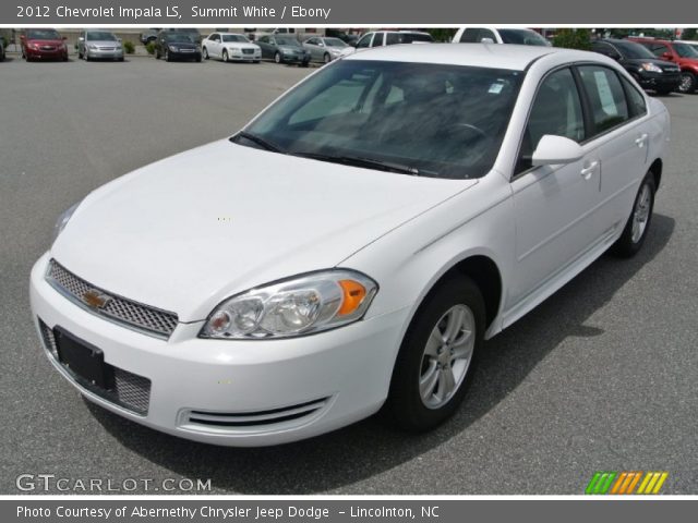 2012 Chevrolet Impala LS in Summit White