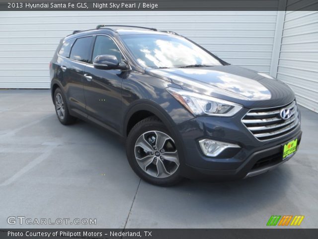2013 Hyundai Santa Fe GLS in Night Sky Pearl