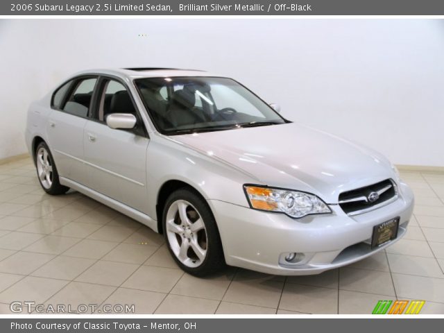 2006 Subaru Legacy 2.5i Limited Sedan in Brilliant Silver Metallic