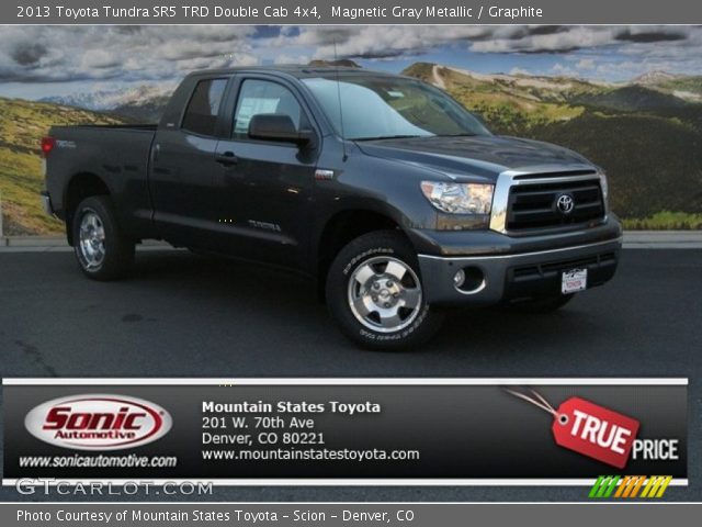 2013 Toyota Tundra SR5 TRD Double Cab 4x4 in Magnetic Gray Metallic