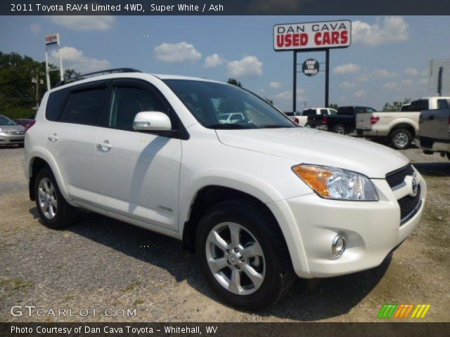 2011 Toyota RAV4 Limited 4WD in Super White