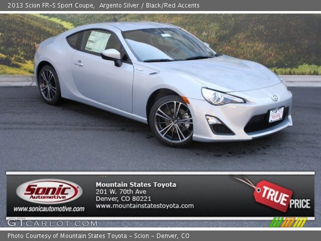 2013 Scion FR-S Sport Coupe in Argento Silver