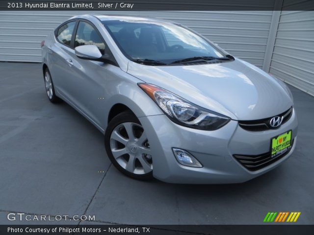 2013 Hyundai Elantra Limited in Silver