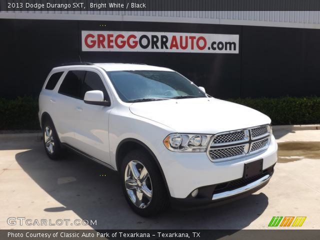 2013 Dodge Durango SXT in Bright White