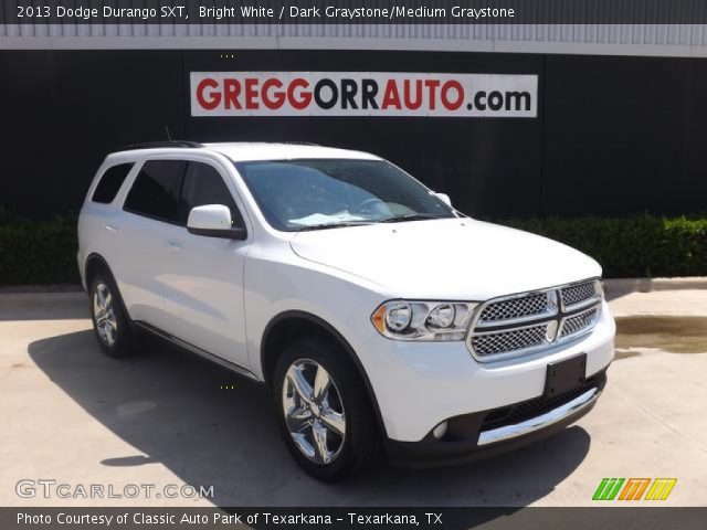 2013 Dodge Durango SXT in Bright White