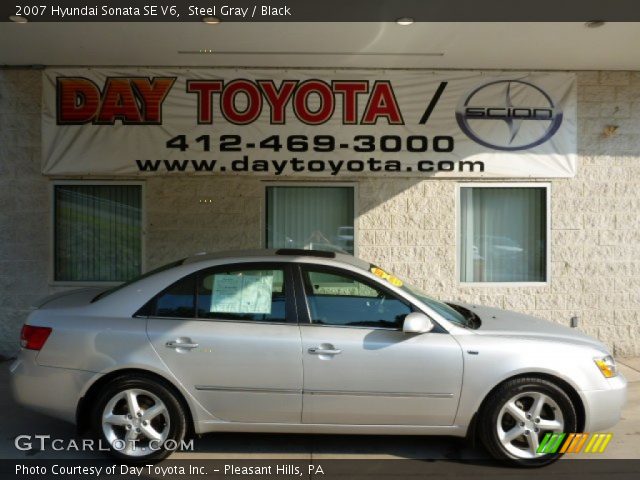 2007 Hyundai Sonata SE V6 in Steel Gray