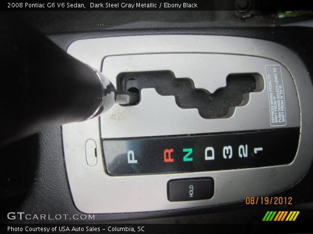 2008 Pontiac G6 V6 Sedan in Dark Steel Gray Metallic