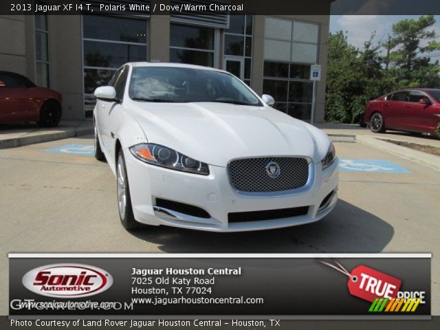 2013 Jaguar XF I4 T in Polaris White