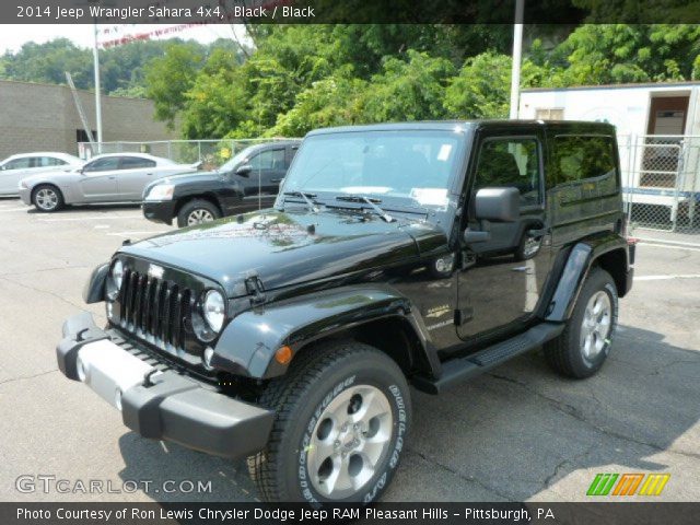 2014 Jeep Wrangler Sahara 4x4 in Black