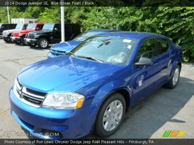 2014 Dodge Avenger SE in Blue Streak Pearl