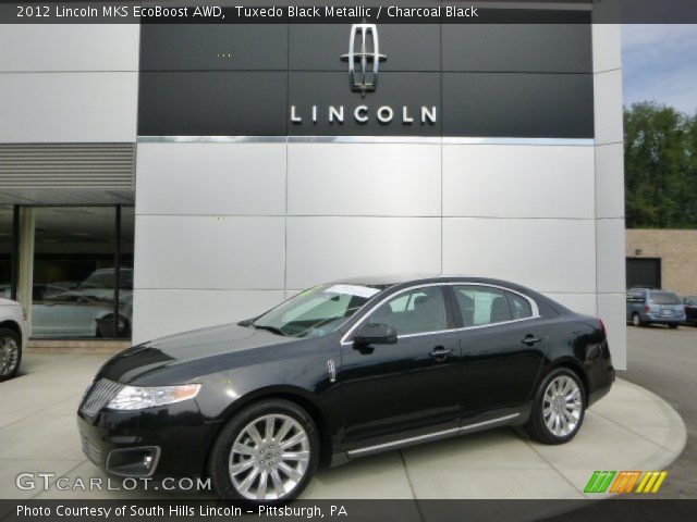 2012 Lincoln MKS EcoBoost AWD in Tuxedo Black Metallic