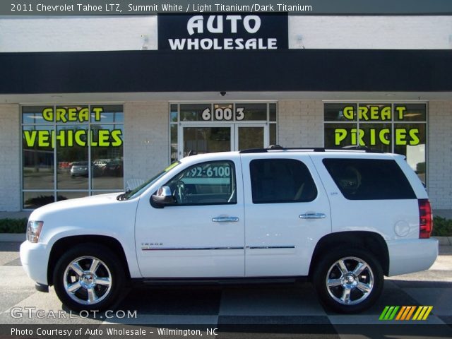 2011 Chevrolet Tahoe LTZ in Summit White