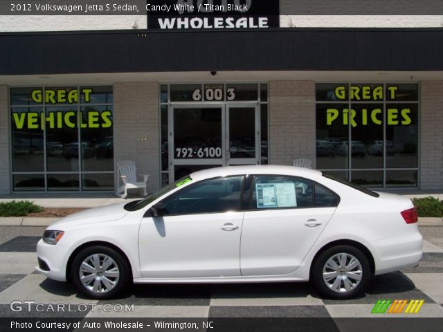 2012 Volkswagen Jetta S Sedan in Candy White