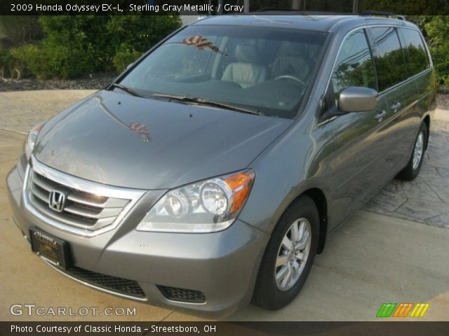 2009 Honda Odyssey EX-L in Sterling Gray Metallic