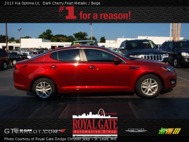 2013 Kia Optima LX in Dark Cherry Pearl Metallic