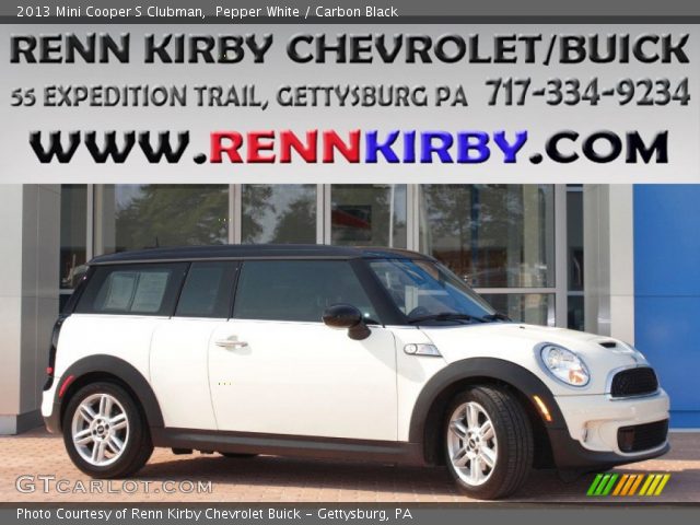 2013 Mini Cooper S Clubman in Pepper White