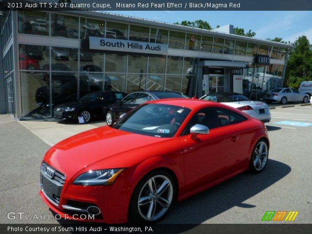 2013 Audi TT S 2.0T quattro Coupe in Misano Red Pearl Effect