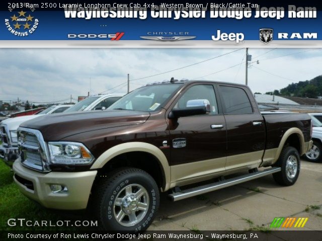 2013 Ram 2500 Laramie Longhorn Crew Cab 4x4 in Western Brown