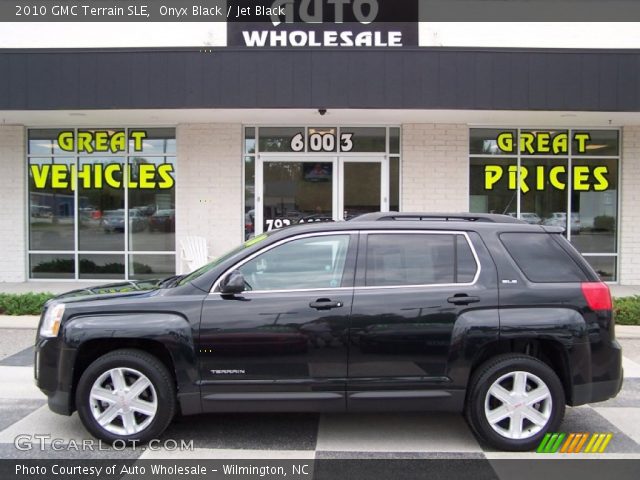 2010 GMC Terrain SLE in Onyx Black