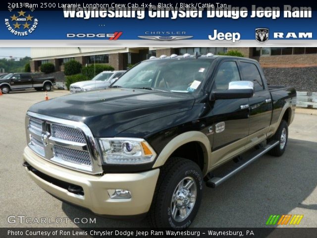 2013 Ram 2500 Laramie Longhorn Crew Cab 4x4 in Black