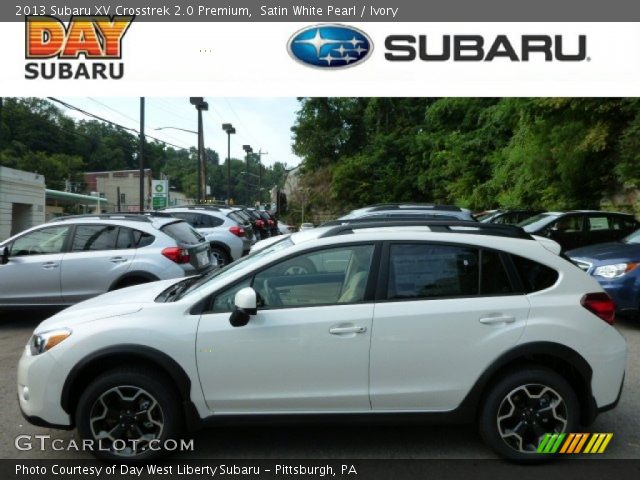 2013 Subaru XV Crosstrek 2.0 Premium in Satin White Pearl