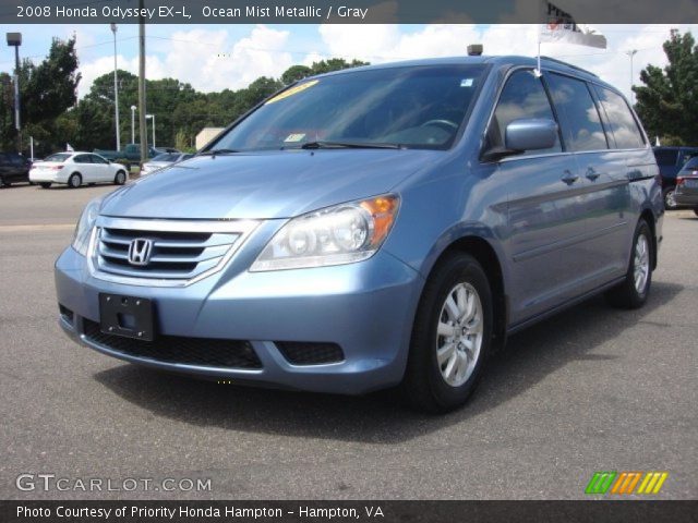 2008 Honda Odyssey EX-L in Ocean Mist Metallic