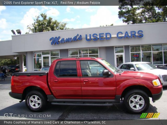 2005 Ford Explorer Sport Trac XLT in Red Fire