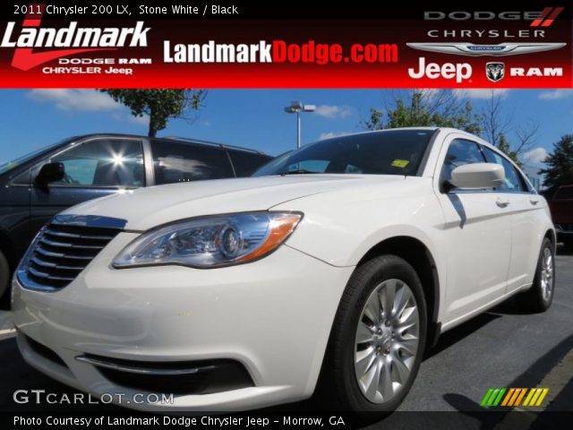 2011 Chrysler 200 LX in Stone White