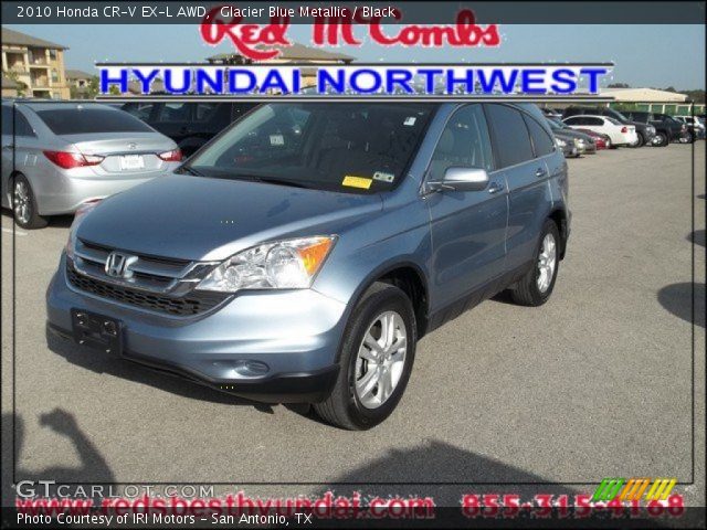 2010 Honda CR-V EX-L AWD in Glacier Blue Metallic