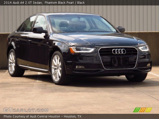 2014 Audi A4 2.0T Sedan in Phantom Black Pearl