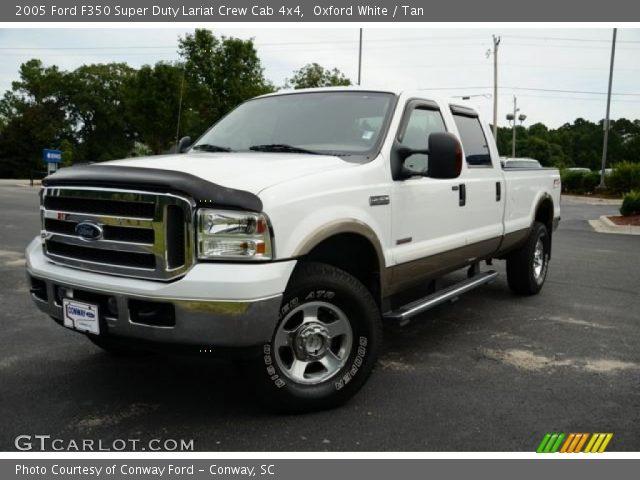 2005 Ford F350 Super Duty Lariat Crew Cab 4x4 in Oxford White