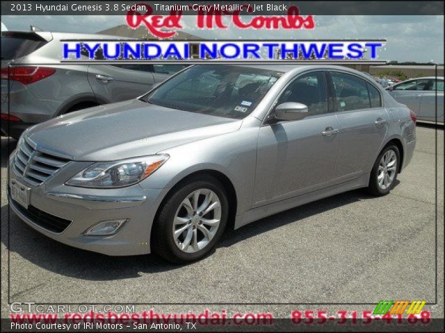 2013 Hyundai Genesis 3.8 Sedan in Titanium Gray Metallic