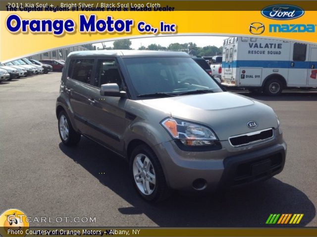 2011 Kia Soul + in Bright Silver