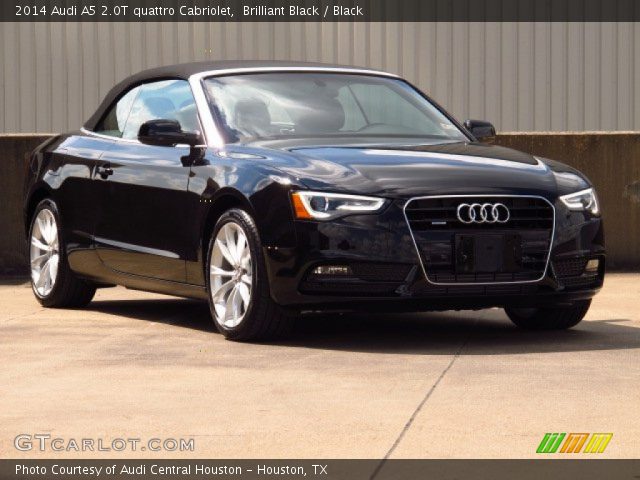 2014 Audi A5 2.0T quattro Cabriolet in Brilliant Black