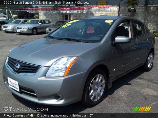 2010 Nissan Sentra 2.0 S in Brilliant Silver Metallic