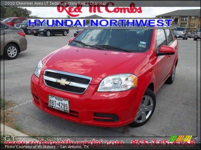 2010 Chevrolet Aveo LT Sedan in Victory Red