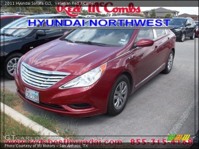 2011 Hyundai Sonata GLS in Venetian Red