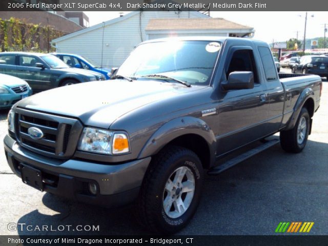 2006 Ford Ranger XLT SuperCab 4x4 in Dark Shadow Grey Metallic