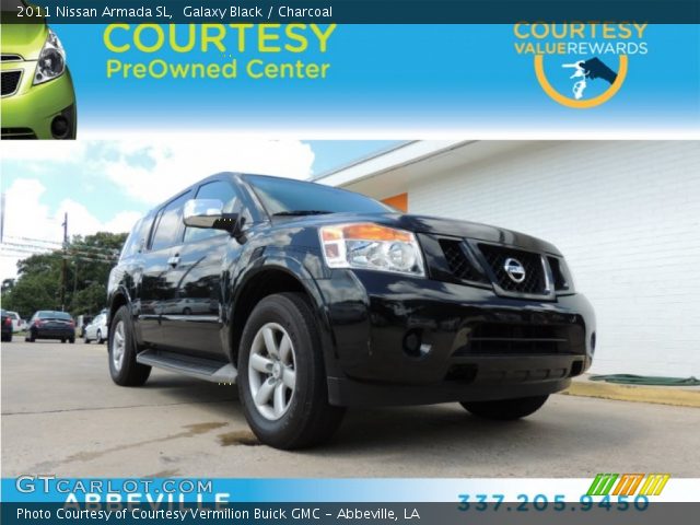 2011 Nissan Armada SL in Galaxy Black