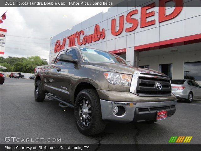 2011 Toyota Tundra Double Cab in Pyrite Mica