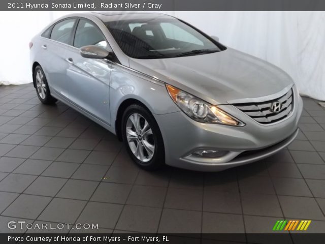 2011 Hyundai Sonata Limited in Radiant Silver