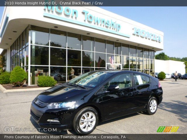 2010 Honda Insight Hybrid EX in Crystal Black Pearl