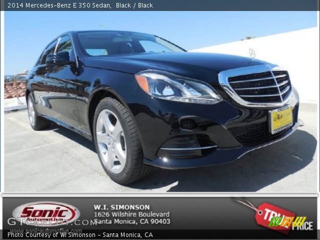 2014 Mercedes-Benz E 350 Sedan in Black