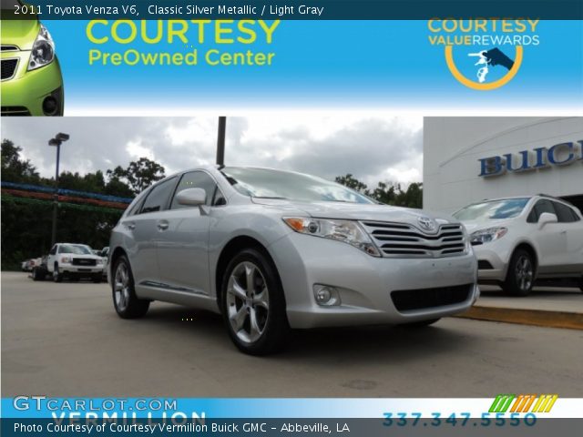 2011 Toyota Venza V6 in Classic Silver Metallic