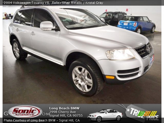2004 Volkswagen Touareg V8 in Reflex Silver Metallic