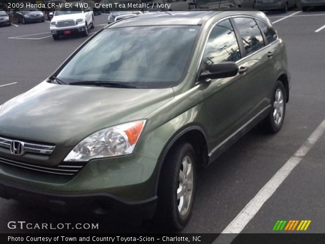 2009 Honda CR-V EX 4WD in Green Tea Metallic