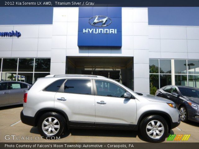 2012 Kia Sorento LX AWD in Titanium Silver